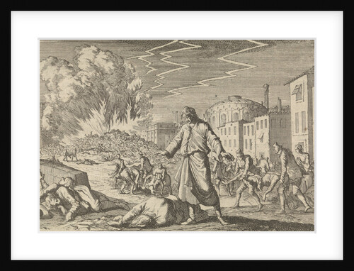 The plague in Naples by Pieter van der Aa I