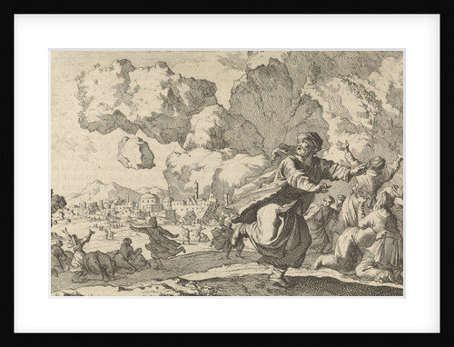 Earthquake in Persia by Pieter van der Aa I