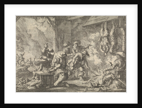 Atrocities of the French in the Principality of Liège Belgium by Pieter van der Aa I