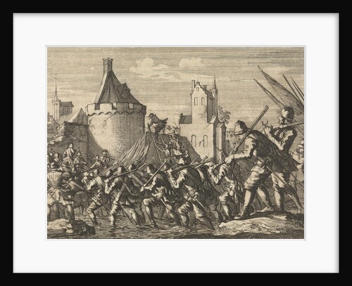 Goch conquered from the Spaniards by Charles Lambert, governor of Nijmegen, 1625 by Anonymous