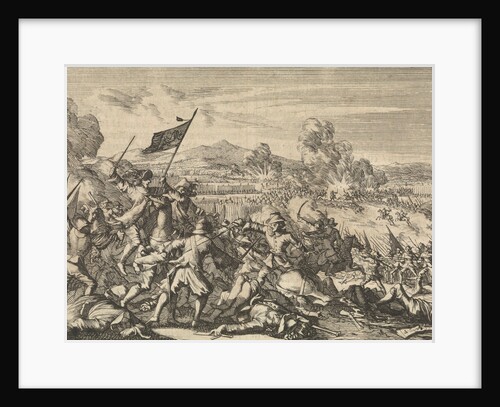 Victory of Sweden in the army of the emperor at Wittstock, 1636 by Pieter van der Aa I