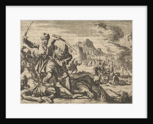 Turkish atrocities in the area around Venice, 1614 by Pieter van der Aa I