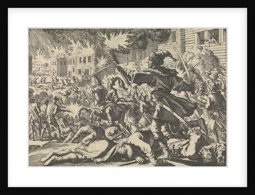 Battle of the Russians and Polish in Moscow, 1611, Russia by Anonymous