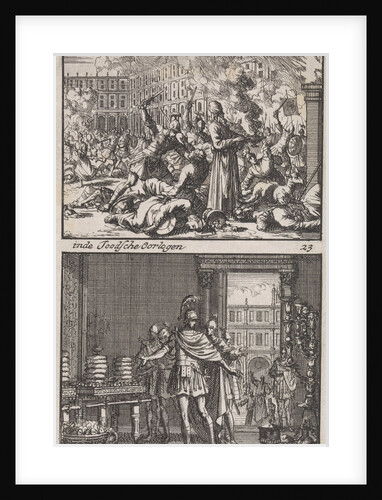 Invasion of the Temple by Pompey's soldiers by Andries van Damme