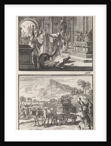 Ark of the Covenant in the temple of Dagon, Return of the Ark of the Covenant by Andries van Damme