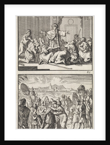 Joseph reveals himself to his brothers, Meeting of Jacob and Joseph by Andries van Damme