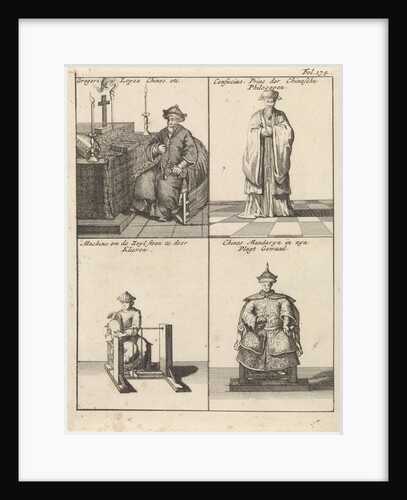 Chinese clergyman, Chinese philosopher, Chinese craftsman, Chinese official by Engelbrecht Boucquet