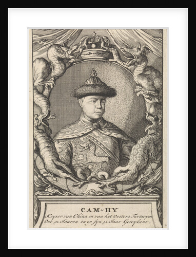 Portrait Kangxi, Emperor of China by Engelbrecht Boucquet