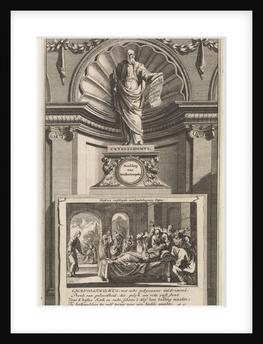 H John Chrysostom, Church Father by François Halma