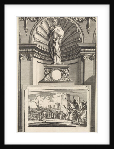 H. Epiphanius of Salamis, church father by Jan Goeree