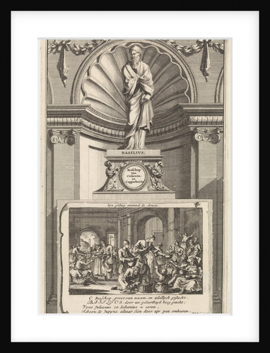 H. Basil of Caesarea, Church Father by François Halma