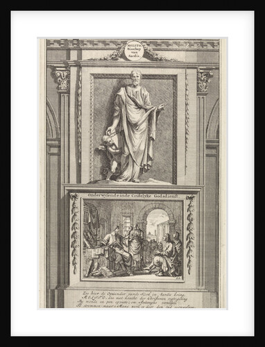 Melito of Sardis bishop of Sardis near Smyrna in western Anatolia Turkey, early Christianity by Jan Goeree