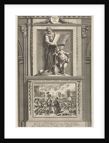 Saint Irenaeus of Lyons, church father by François Halma