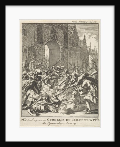 The murder of the brothers De Witt, 1672 by Jan Claesz ten Hoorn