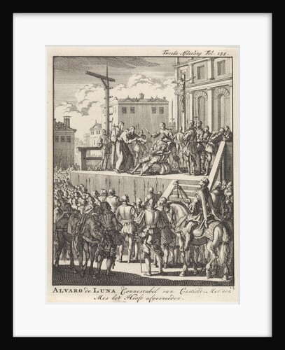 Álvaro de Luna y Jarana, Constable of Castile by Jan Luyken