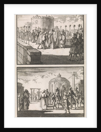 Pope Sixtus V visits the Castel Sant'Angelo in Rome, Italy, a sixteen year old boy is brought to the gallows by Steven Swart