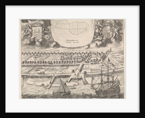 View of Nieuwlande by Abraham van Someren
