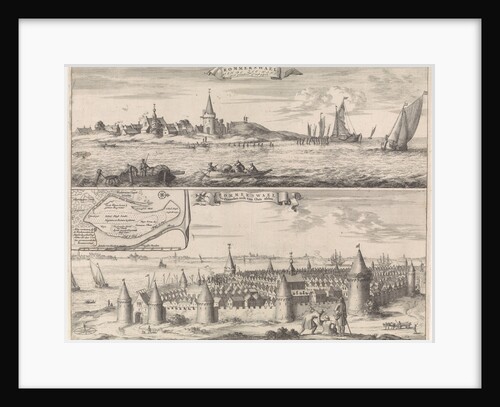 Reimerswaal in past and present times by Abraham van Someren