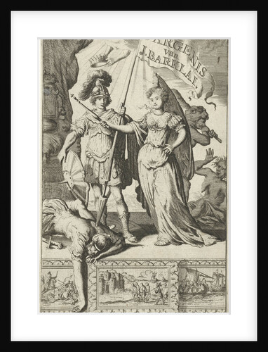 Queen and a Roman soldier by Jan Claesz ten Hoorn