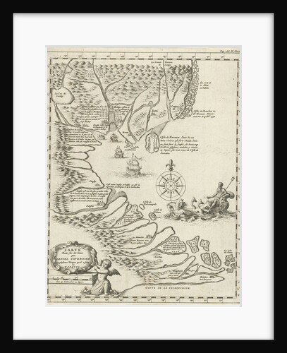 Map of Tonquin by Jan Luyken
