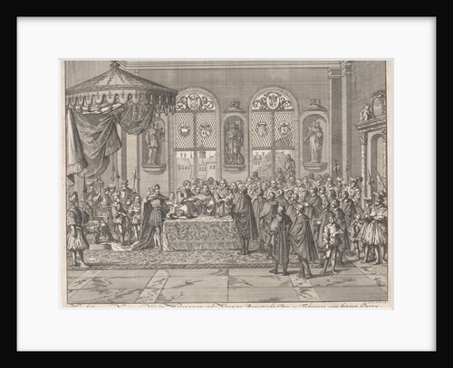 Confirmation of the Edict of Nantes by Henry IV in Paris by Jan Luyken