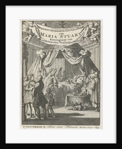 Death of Mary II Stuart by Queen of England and Scotland