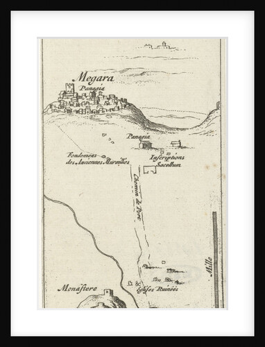 Map of Megara by Hendrick and Dirk Boom