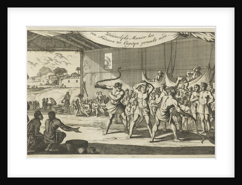 Ceremony of the Indians by Jan Claesz ten Hoorn