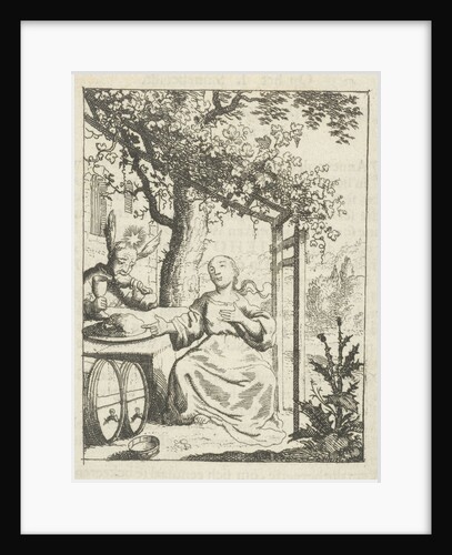 Personified soul no longer tastes the flesh by Pieter Arentsz II