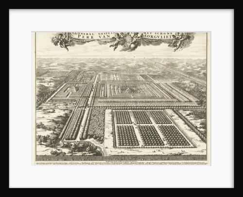 View of Zorgvliet Park in The Hague by Staten-Generaal