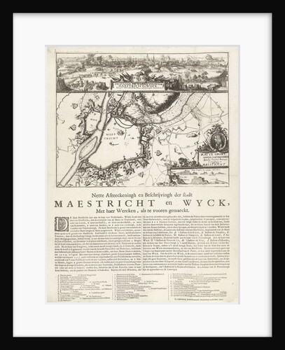 Siege of Maastricht by Jacob Bloemendal