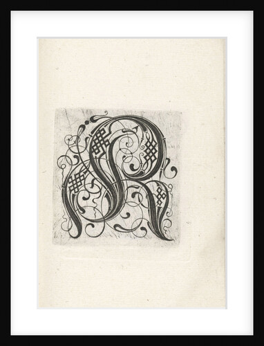 Letter R by Anonymous