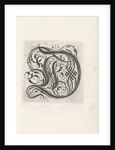 Letter D by Anonymous