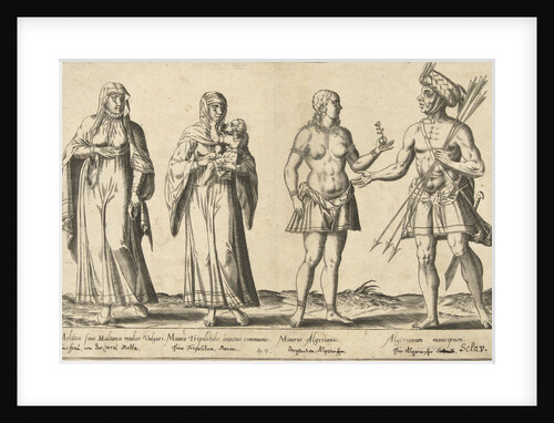 Mediterranean People around 1580 by Joos de Bosscher