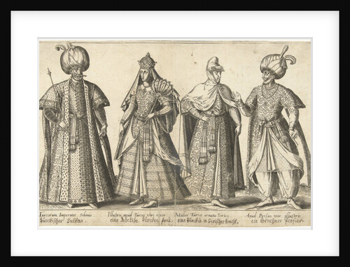 Dress of the Ottoman court around 1580 by Joos de Bosscher