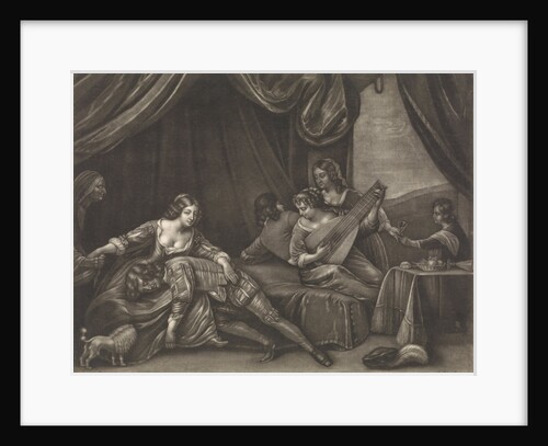 The prodigal son in the brothel by Abraham Bloteling