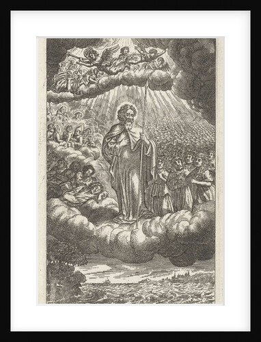 Saint Thomas in heaven by Michiel de Groot