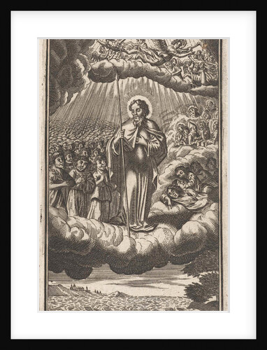 Saint Thomas in heaven by Philip Verbeek