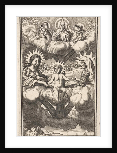 The Virgin and Child with St. Anne by Philip Verbeek