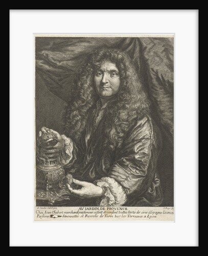 Portrait of the perfumer by Jacques Buys