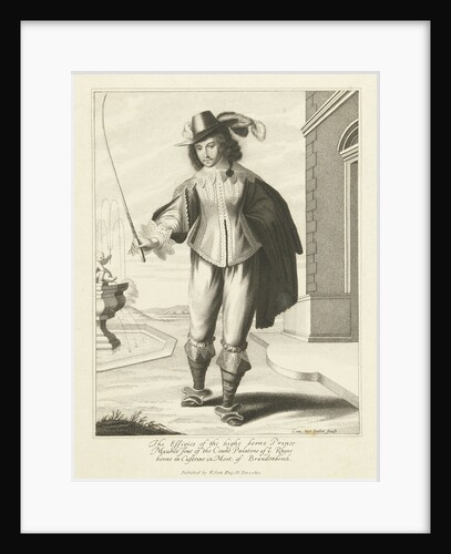 Portrait of Maurits van de Paltz by W. Scott