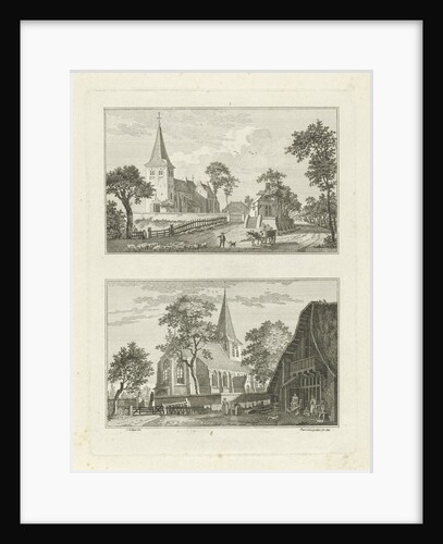 Views of Hanselaer and Appeldorn 1746 by Paulus van Liender