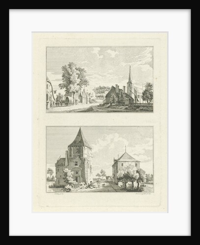 Village view in Till and the Tiller House by Paulus van Liender