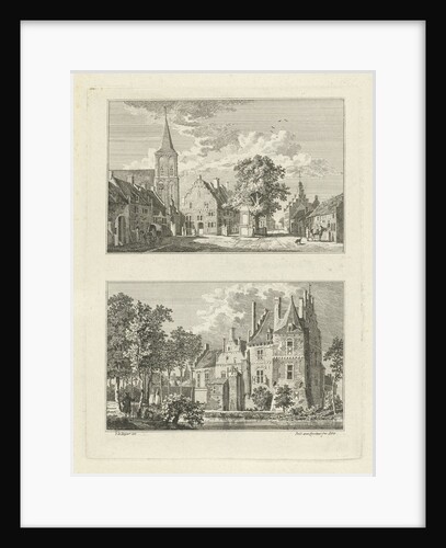 Village view in Griethausen by Paulus van Liender