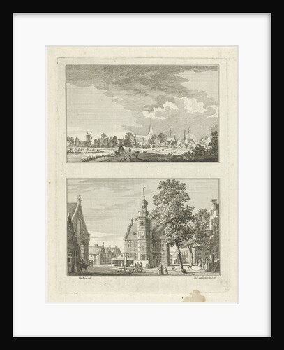 Village view in Gennep by Paulus van Liender