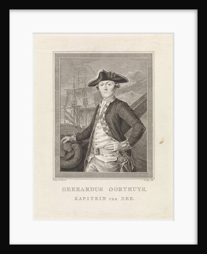 Portrait of Gerardus Oorthuys by Robbert Muys