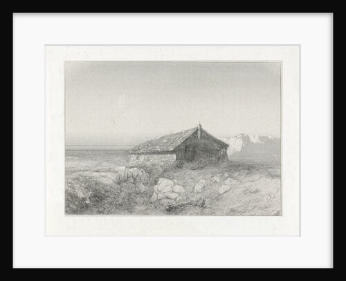 Plain with a hut by Charles Rochussen