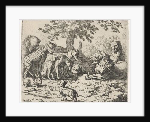 council of King Noble by Allaert van Everdingen