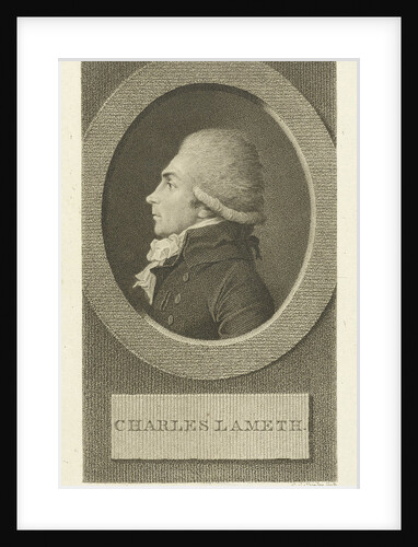 Portrait of Charles François Malo Lameth by Lambertus Antonius Claessens