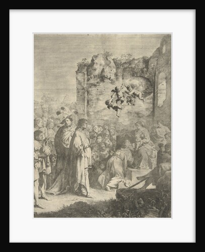 Adoration of the Magi by Cornelis van Poelenburch